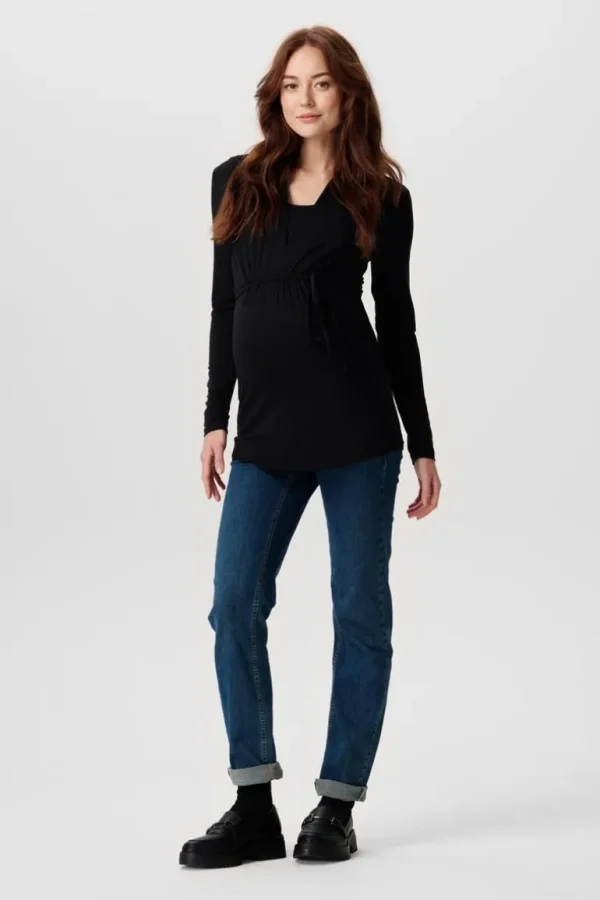 Noppies Shirts | Shirts<Voedingsshirt - Black