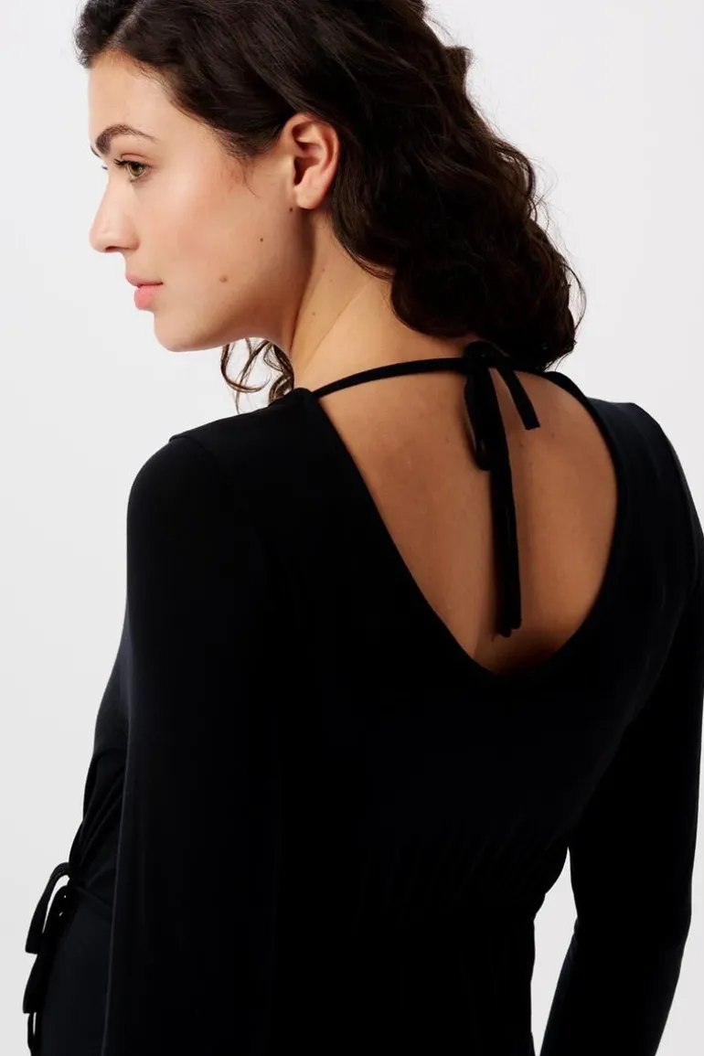 voedingsshirt__black_ink_6.webp Noppies Shirts | Shirts<Voedingsshirt - Black Ink