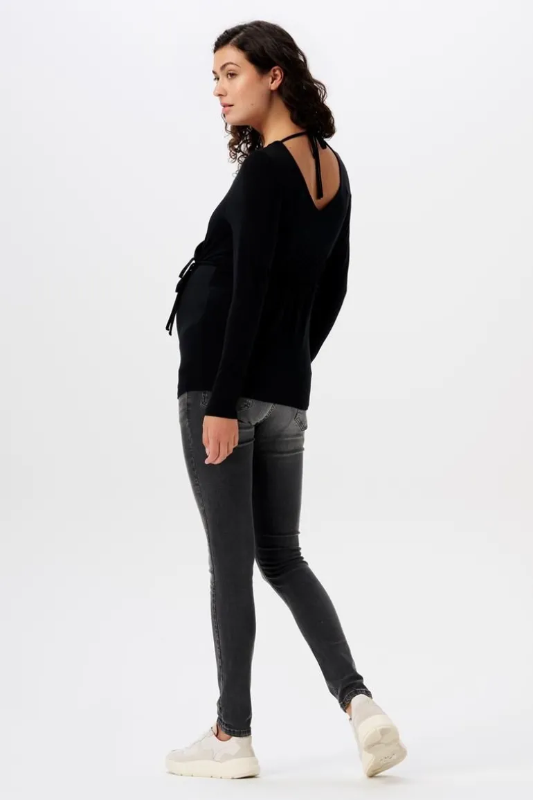 voedingsshirt__black_ink_8.webp Noppies Shirts | Shirts<Voedingsshirt - Black Ink