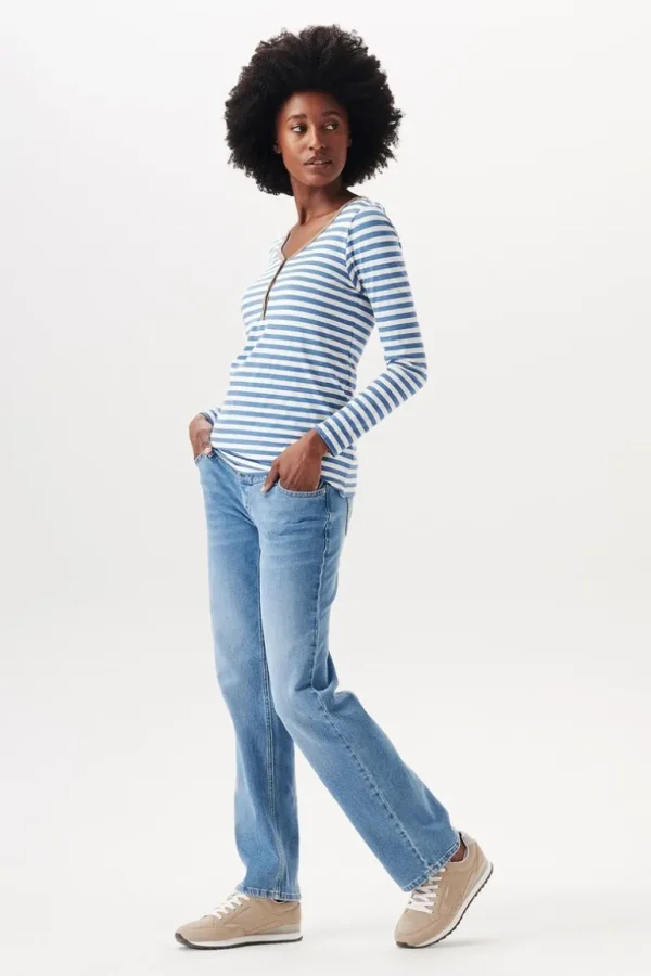 Noppies Shirts | Shirts<Voedingsshirt - Blue