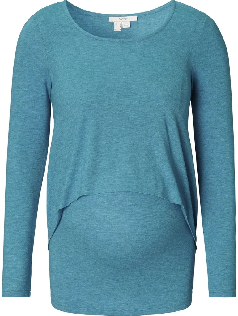 voedingsshirt__blue_coral_10-1.webp Noppies Shirts | Shirts<Voedingsshirt - Blue Coral