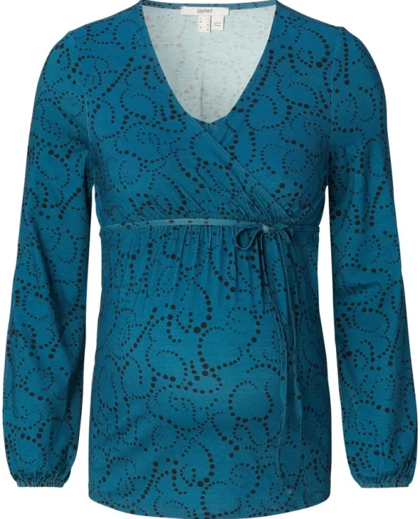 Noppies Shirts | Shirts<Voedingsshirt - Blue Coral
