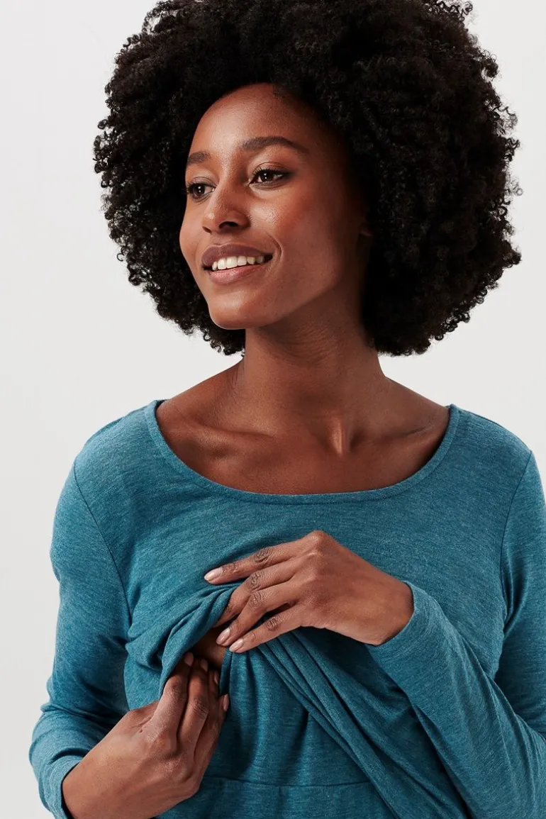 voedingsshirt__blue_coral_6-1.webp Noppies Shirts | Shirts<Voedingsshirt - Blue Coral