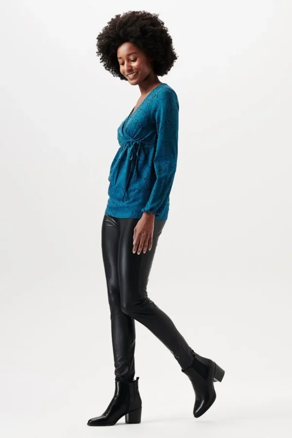 Noppies Shirts | Shirts<Voedingsshirt - Blue Coral