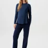 Noppies Shirts | Shirts<Voedingsshirt - Dark Blue
