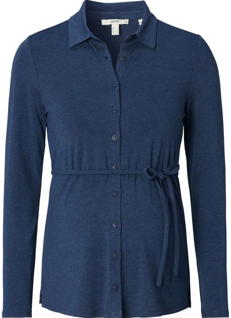 voedingsshirt__dark_blue_10-5.webp Noppies Shirts | Shirts<Voedingsshirt - Dark Blue