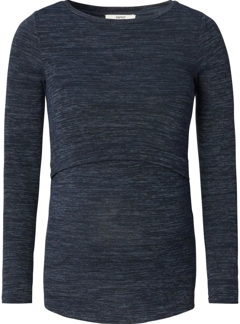 voedingsshirt__dark_blue_2-2.webp Noppies Shirts | Shirts<Voedingsshirt - Dark Blue
