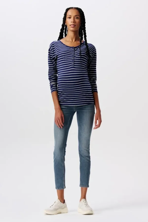 Noppies Shirts | Shirts<Voedingsshirt - Dark Blue