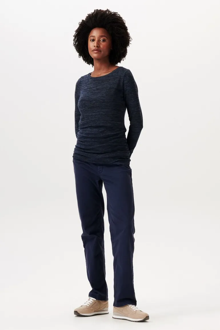 voedingsshirt__dark_blue_7-2.webp Noppies Shirts | Shirts<Voedingsshirt - Dark Blue