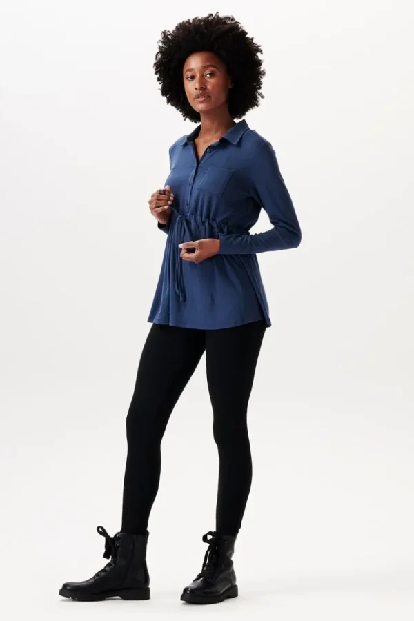 Noppies Shirts | Shirts<Voedingsshirt - Dark Blue