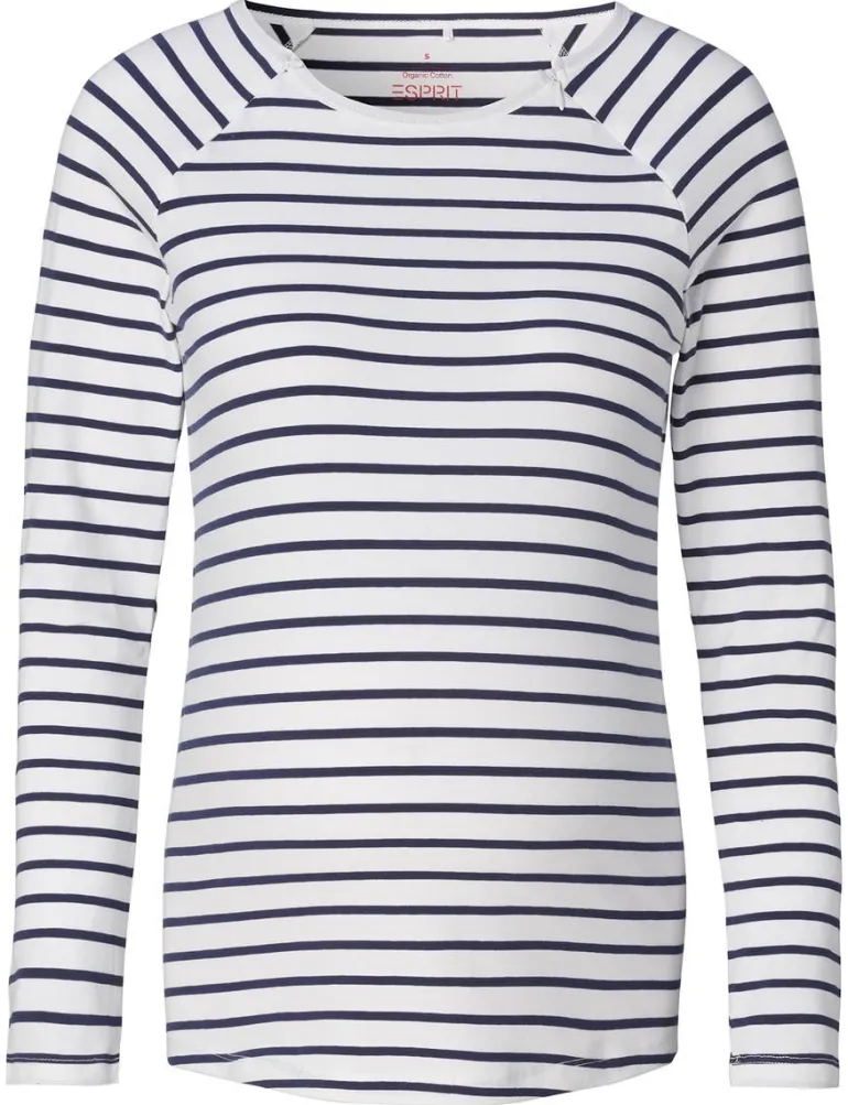 voedingsshirt__dark_navy_9.webp Noppies Shirts | Shirts<Voedingsshirt - Dark Navy