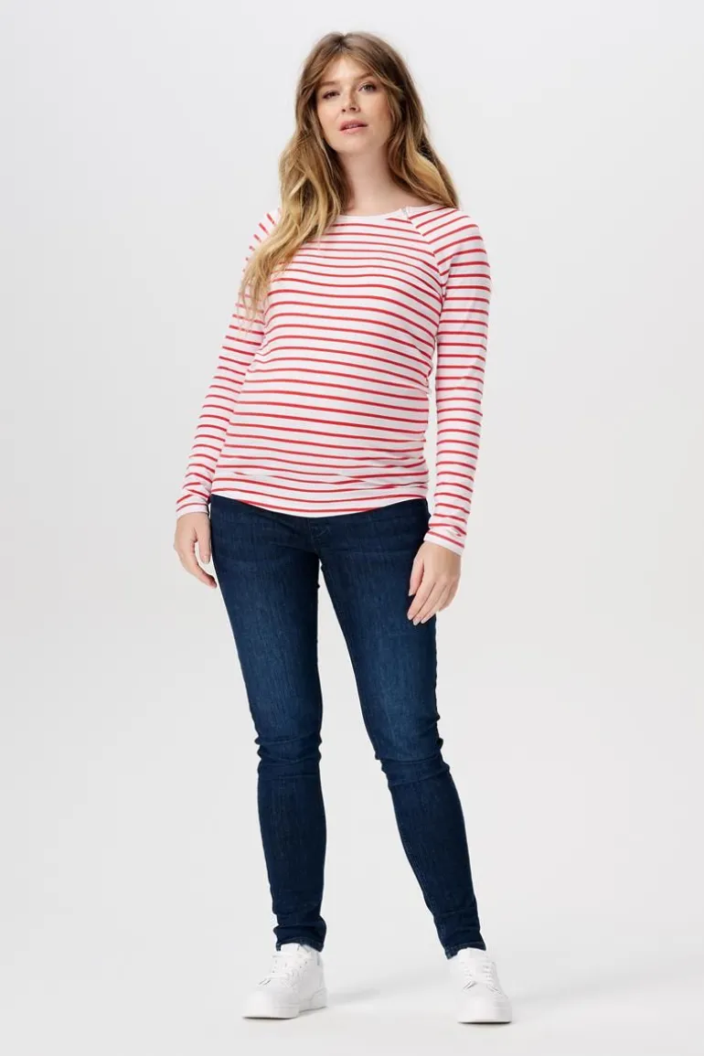 voedingsshirt__mission_re_12.webp Noppies Shirts | Shirts<Voedingsshirt - Mission Red