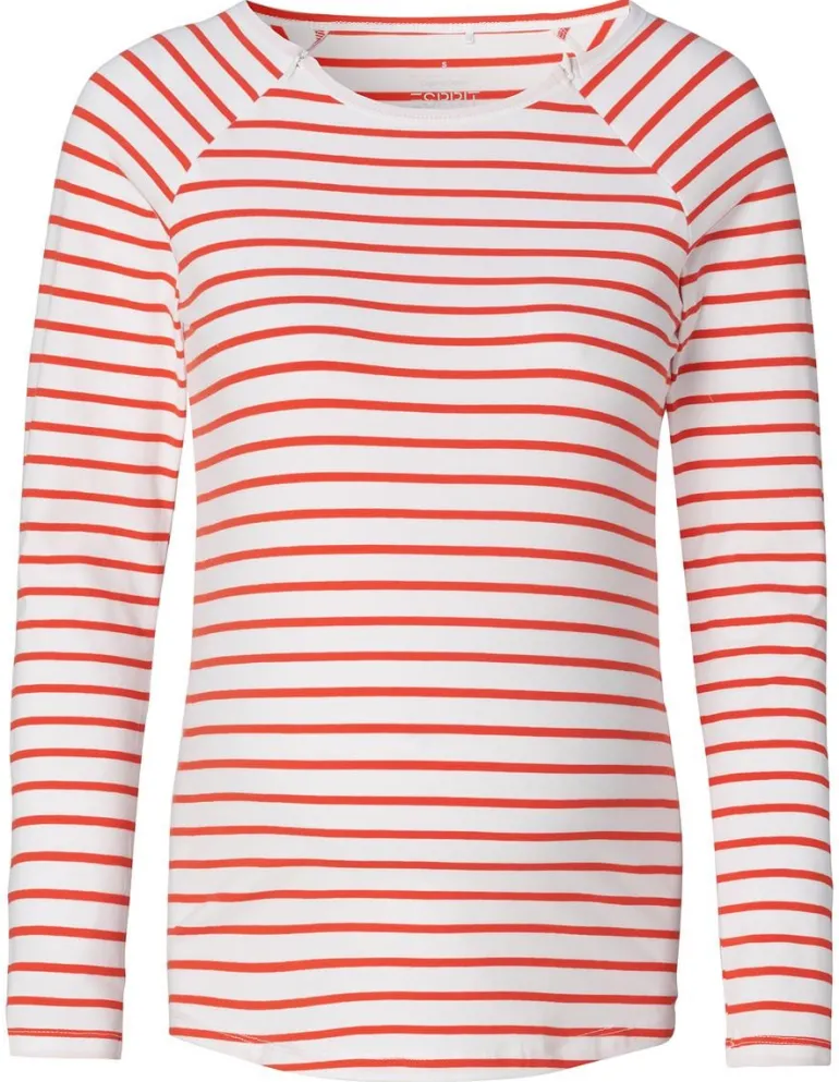 voedingsshirt__mission_re_9.webp Noppies Shirts | Shirts<Voedingsshirt - Mission Red