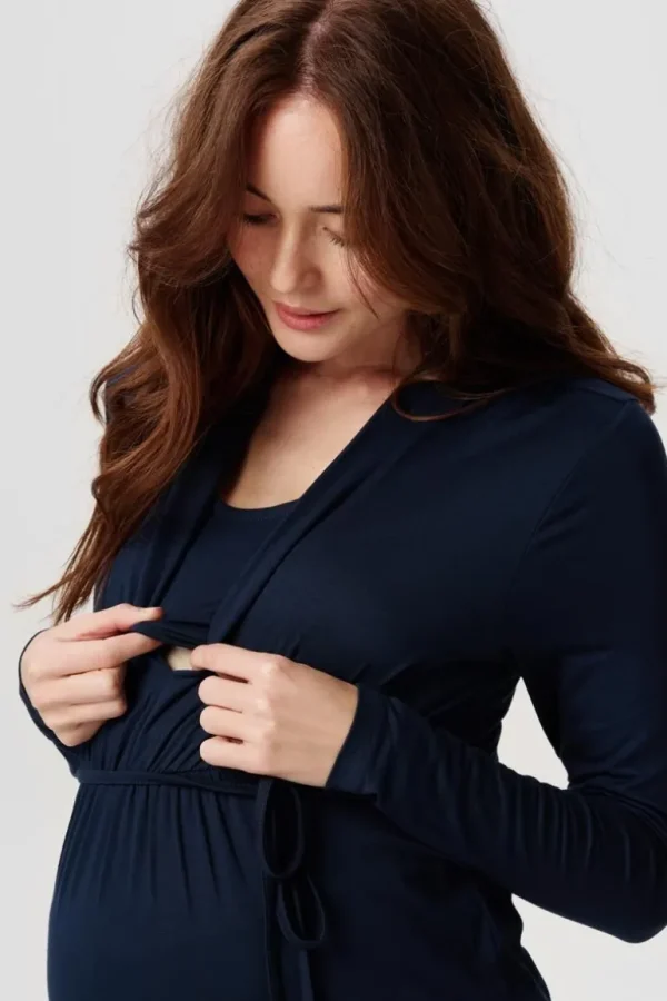 Noppies Shirts | Shirts<Voedingsshirt - Night Blue