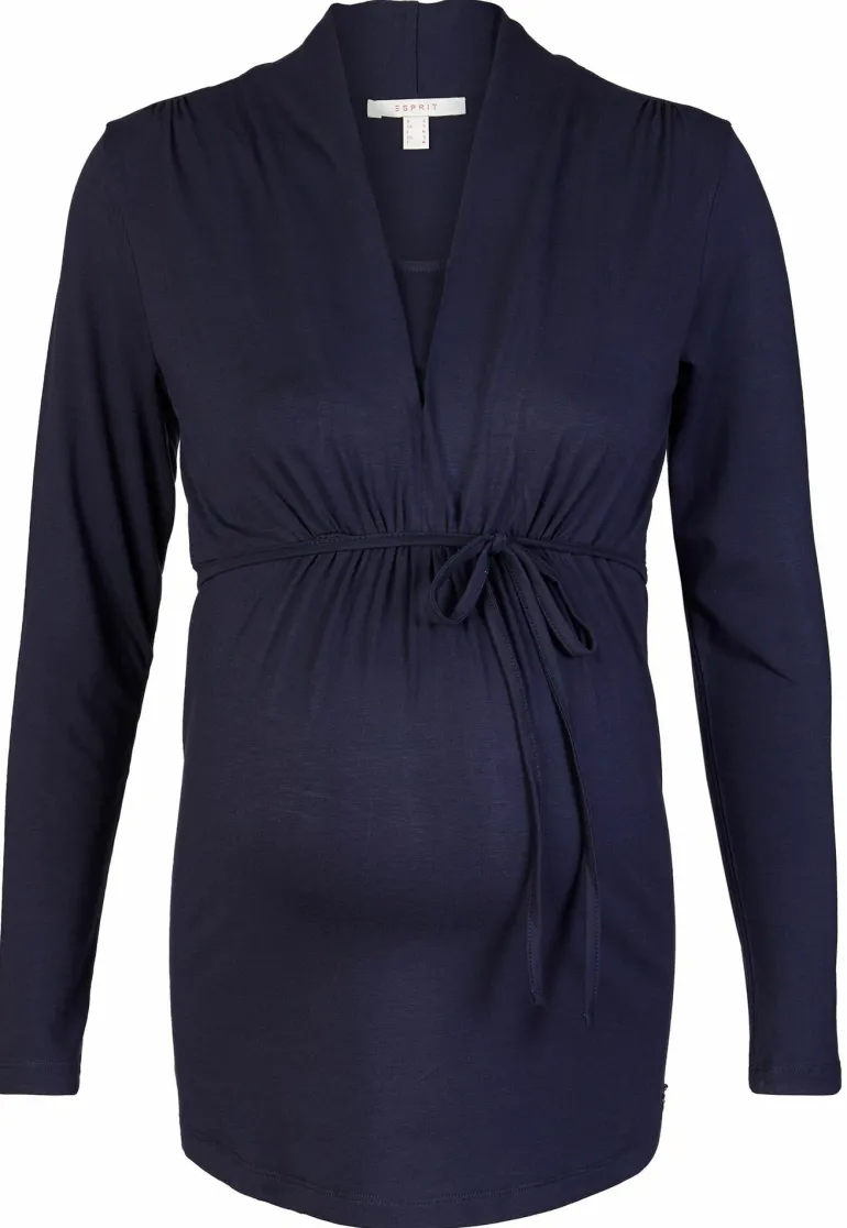voedingsshirt__night_blue_2.webp Noppies Shirts | Shirts<Voedingsshirt - Night Blue