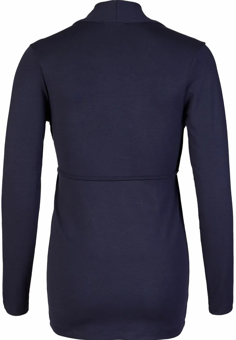 voedingsshirt__night_blue_3.webp Noppies Shirts | Shirts<Voedingsshirt - Night Blue
