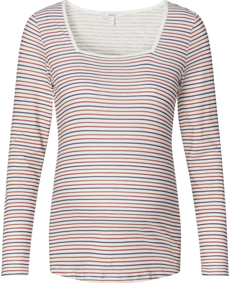 voedingsshirt__off_white_2.webp Noppies Shirts<Voedingsshirt - Off White