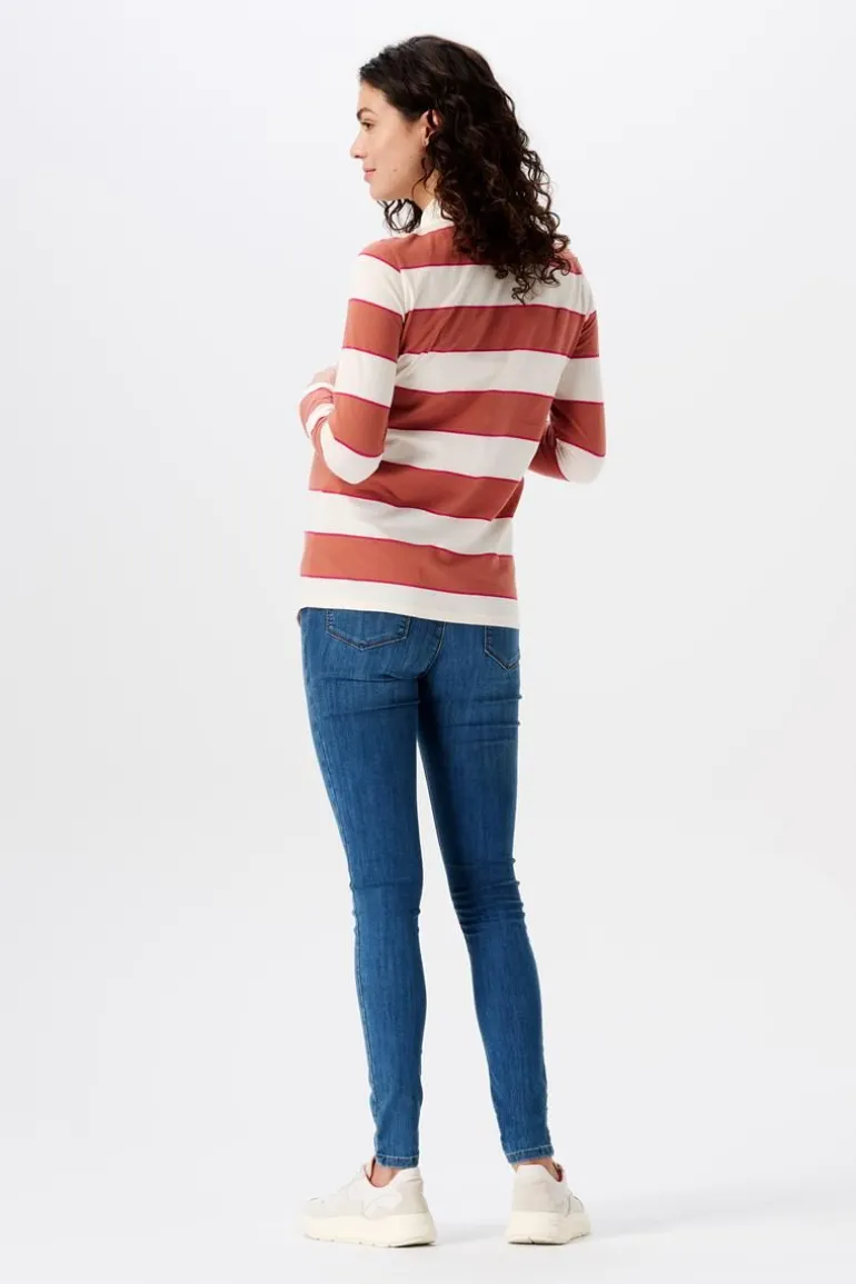voedingsshirt__off_white_7-1.webp Noppies Shirts | Shirts<Voedingsshirt - Off White