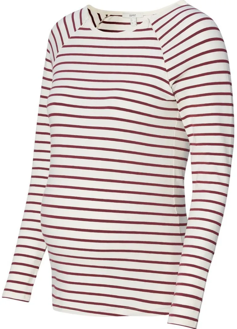 voedingsshirt__plum_red_10-3.webp Noppies Shirts | Shirts<Voedingsshirt - Plum red