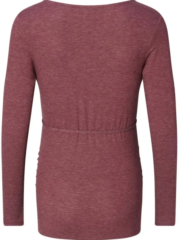 Noppies Shirts | Shirts<Voedingsshirt - Plum red