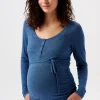 Noppies Shirts | Shirts<Voedingsshirt - Royal Blue