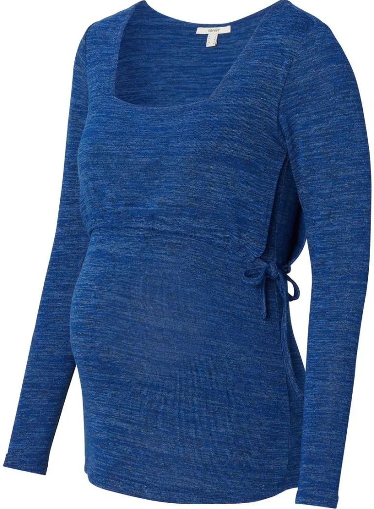 voedingsshirt__royal_blue_4.webp Noppies Shirts | Shirts<Voedingsshirt - Royal Blue