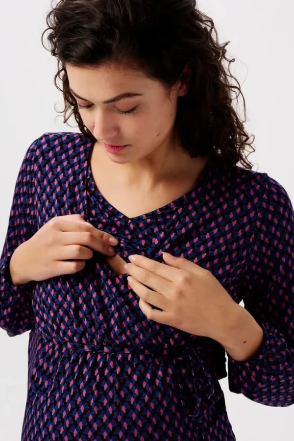 Noppies Shirts | Shirts<Voedingsshirt - Royal Blue