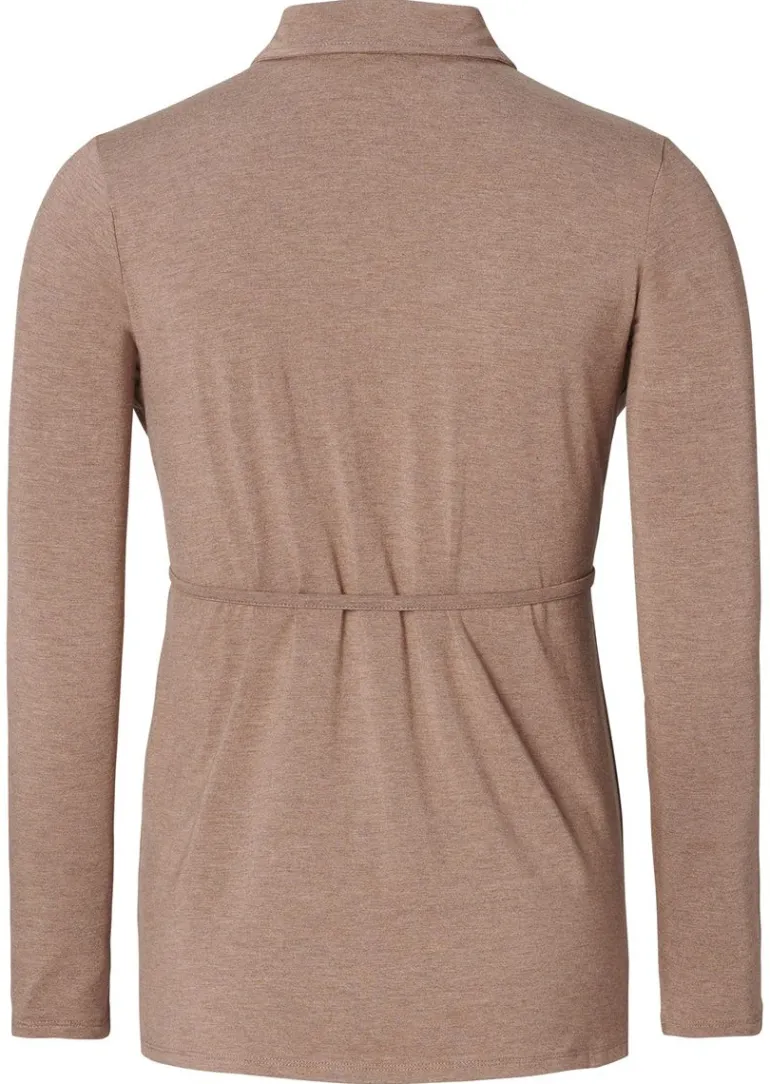 voedingsshirt__taupe_grey_3.webp Noppies Shirts | Shirts<Voedingsshirt - Taupe Grey