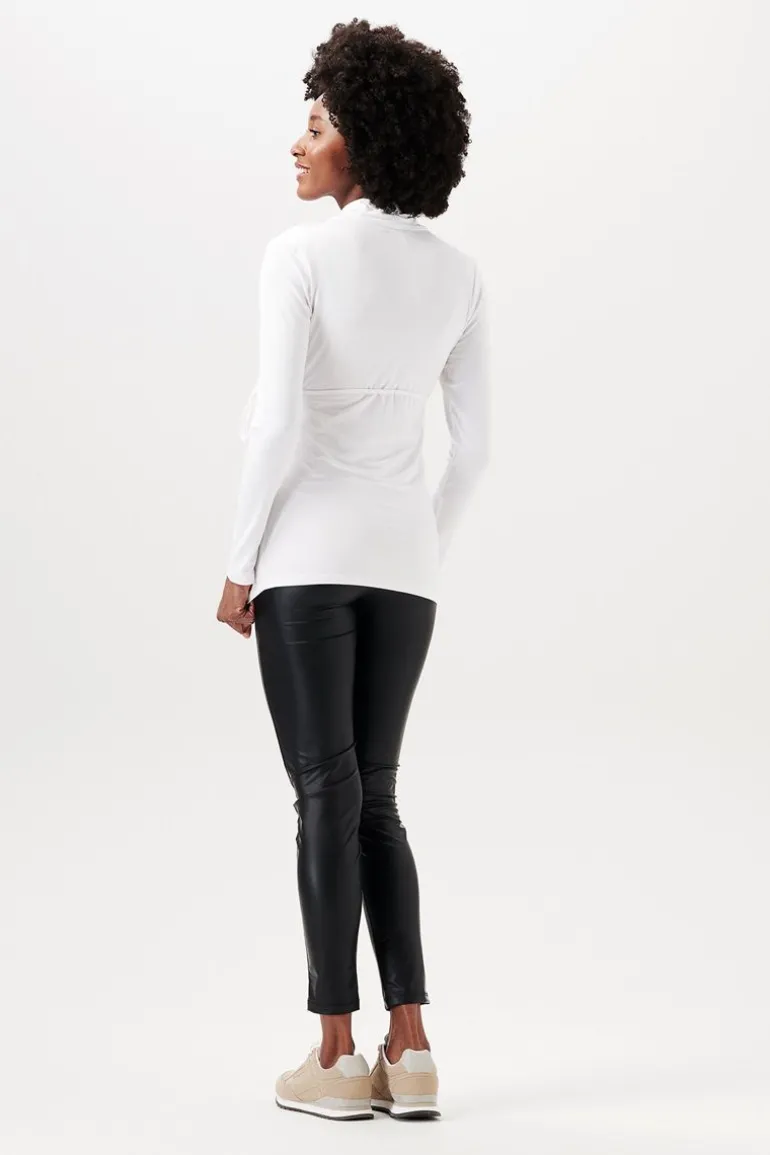 voedingsshirt__white_1.webp Noppies Shirts | Shirts<Voedingsshirt - White