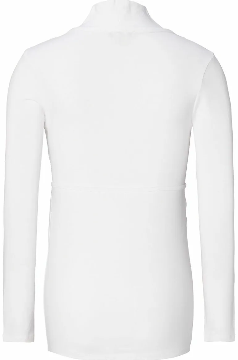 voedingsshirt__white_11.webp Noppies Shirts | Shirts<Voedingsshirt - White