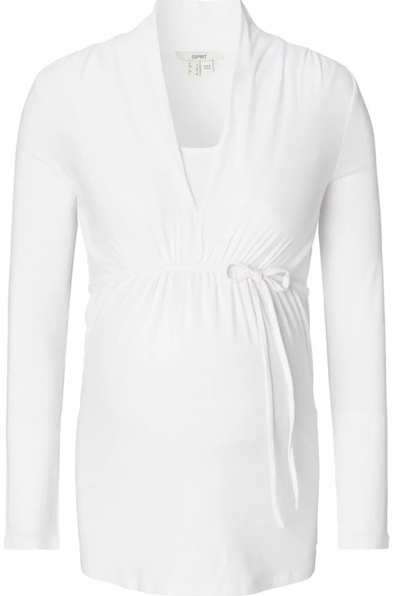 voedingsshirt__white_2.webp Noppies Shirts | Shirts<Voedingsshirt - White