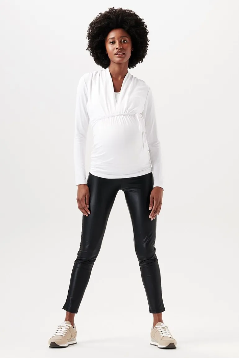 voedingsshirt__white_8.webp Noppies Shirts | Shirts<Voedingsshirt - White