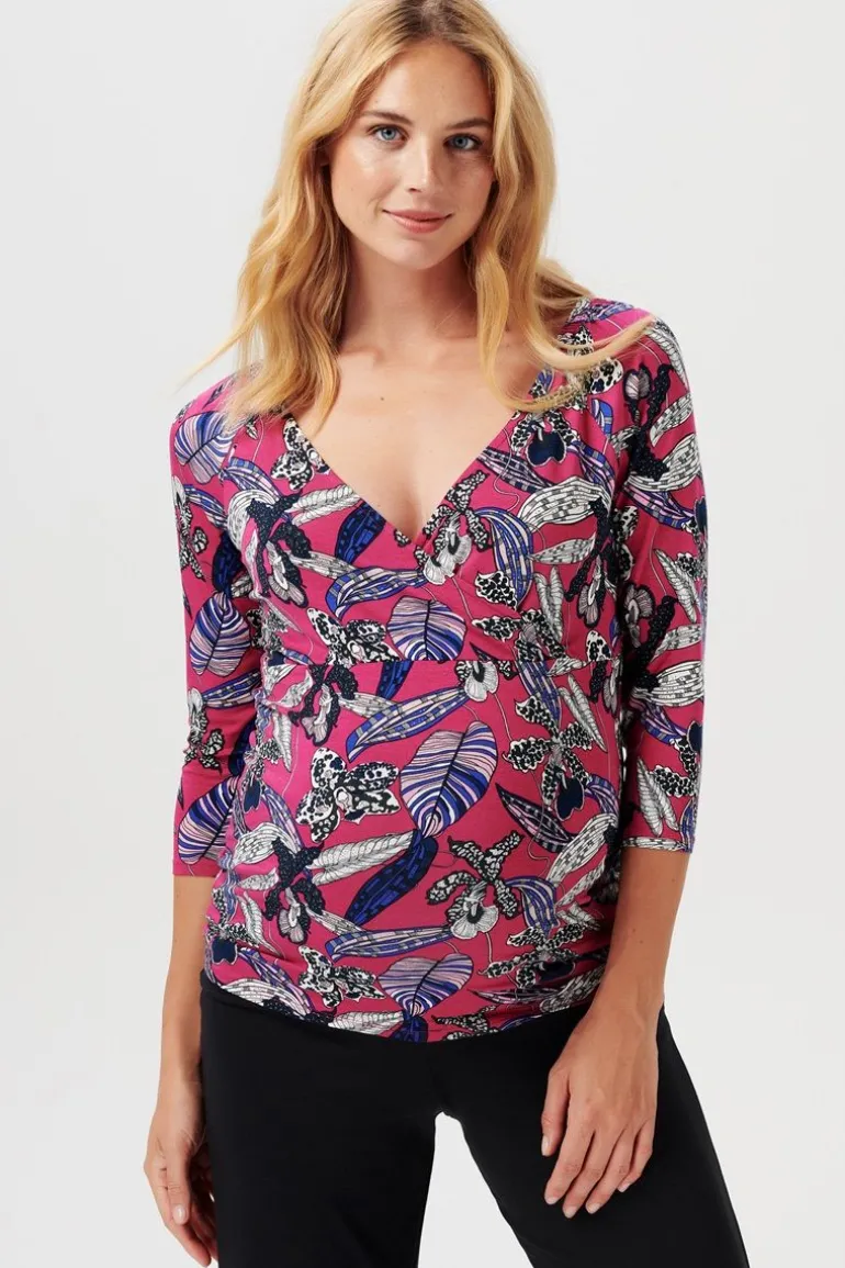 voedingsshirt_aveiro__fuc_0.webp Noppies Shirts | Shirts<Voedingsshirt Aveiro - Fuchsia Red
