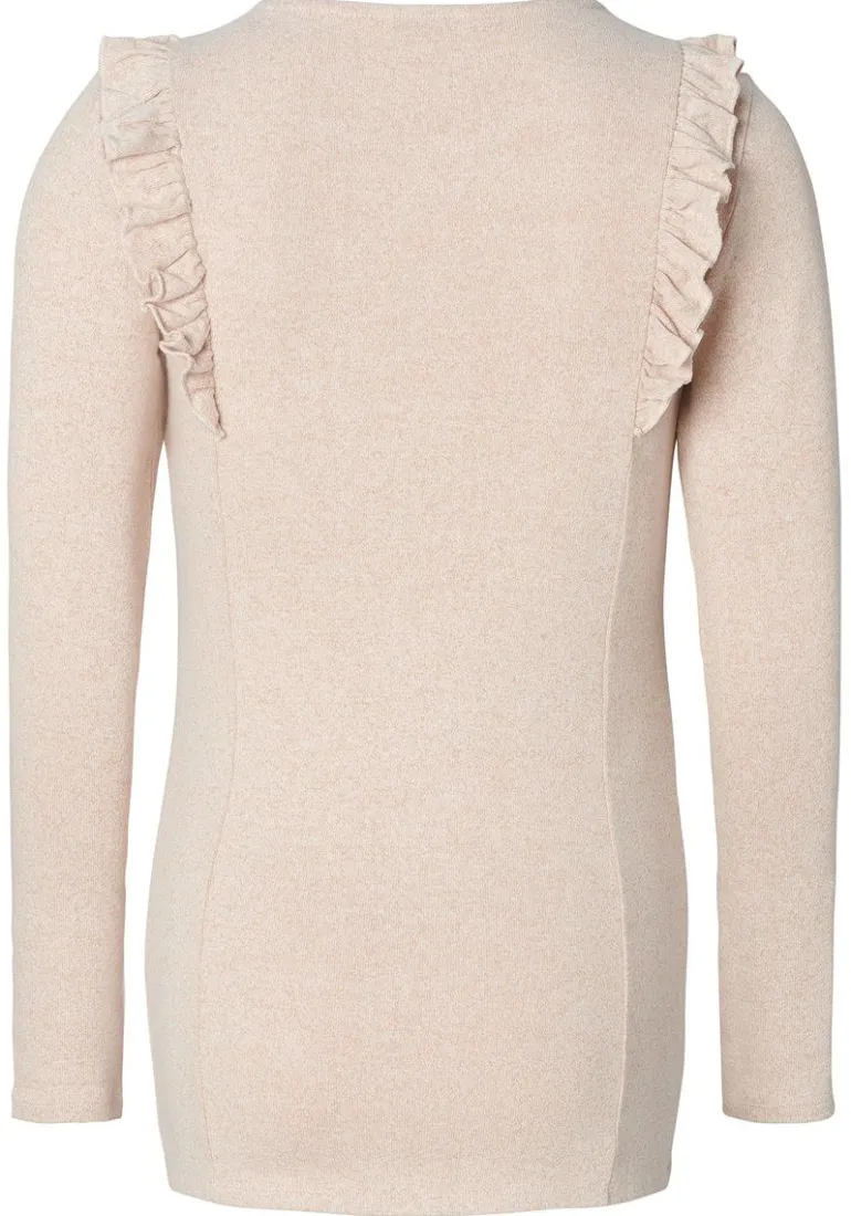 voedingsshirt_azare__oatm_10.webp Noppies Shirts | Shirts<Voedingsshirt Azare - Oatmeal
