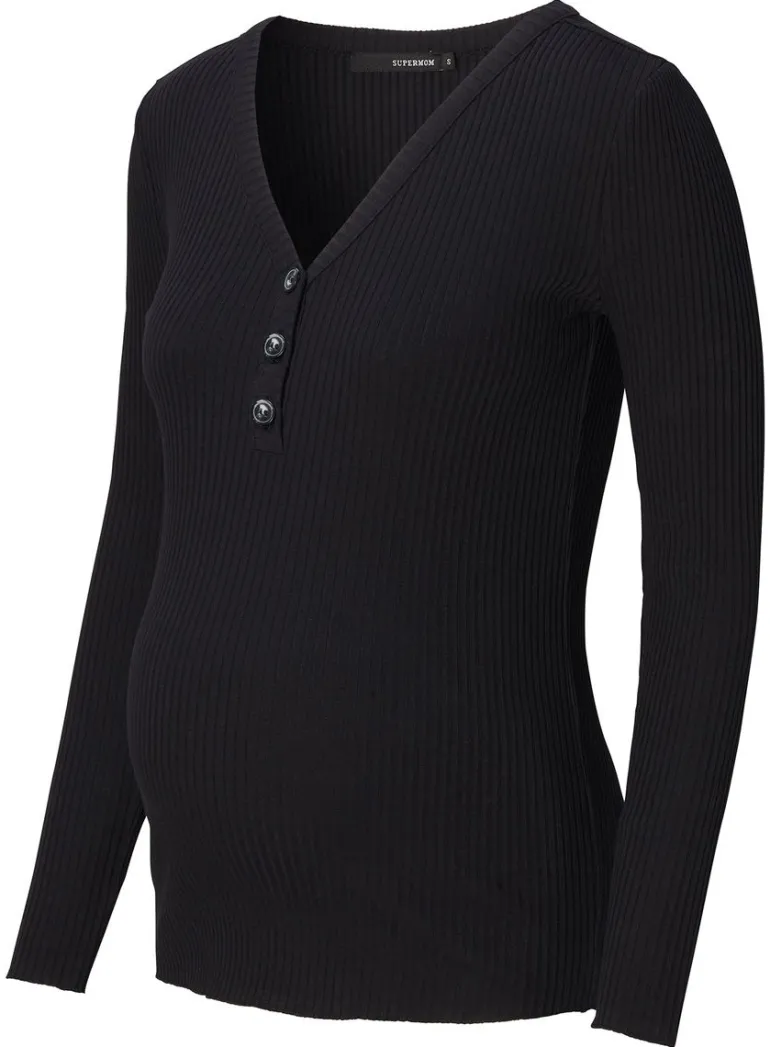 voedingsshirt_camden__bla_11.webp Noppies Shirts | Shirts<Voedingsshirt Camden - Black