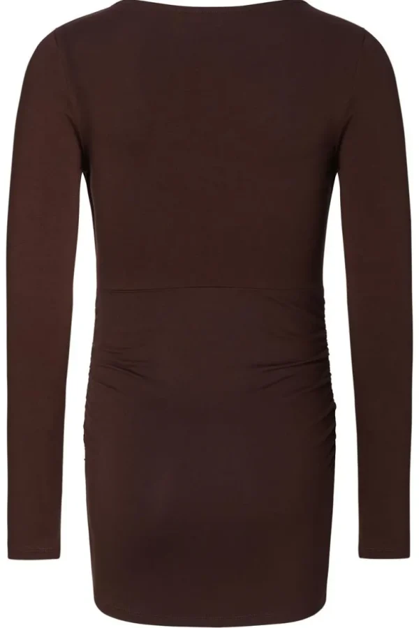 Noppies Shirts | Shirts<Voedingsshirt Elda - Coffee Bean
