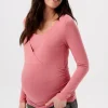 Noppies Shirts | Shirts<Voedingsshirt Elda - Dusty Rose