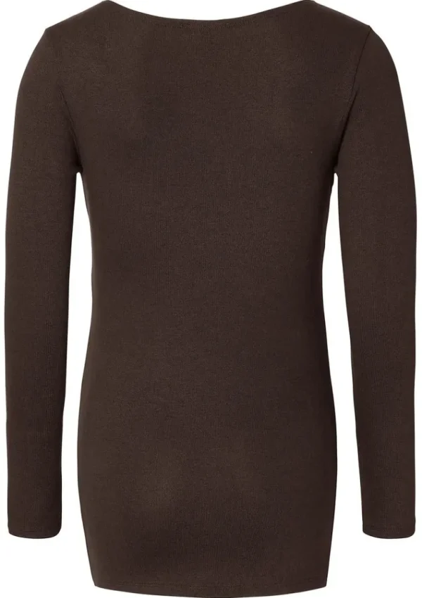Noppies Shirts | Shirts<Voedingsshirt Elin - Coffee Bean