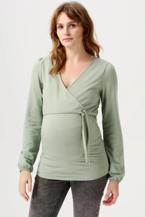 Noppies Shirts | Shirts<Voedingsshirt Foshan - Iceberg Green