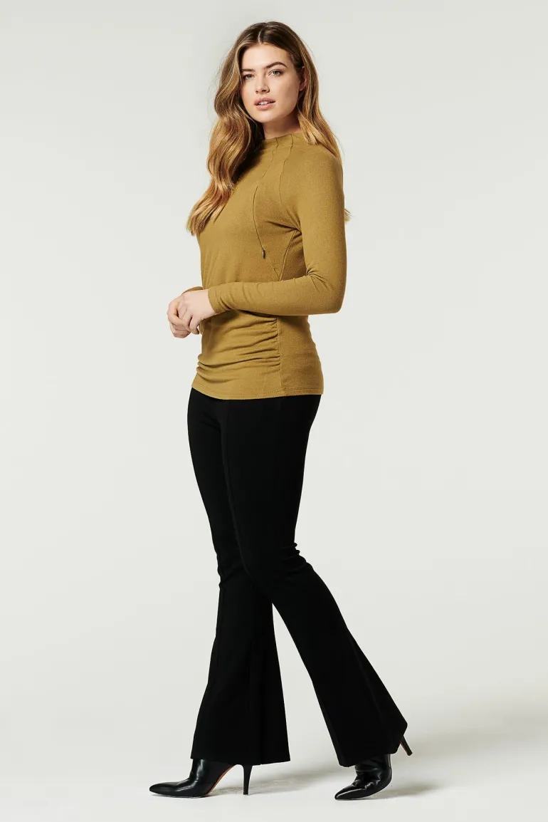 voedingsshirt_iselin__but_7.webp Noppies Shirts | Shirts<Voedingsshirt Iselin - Butternut
