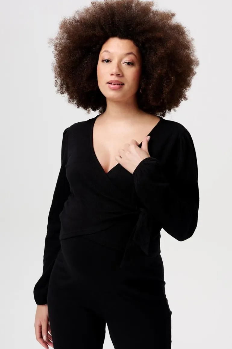 voedingsshirt_jahnell__bl_7.webp Noppies Shirts | Shirts<Voedingsshirt Jah-Nell - Black