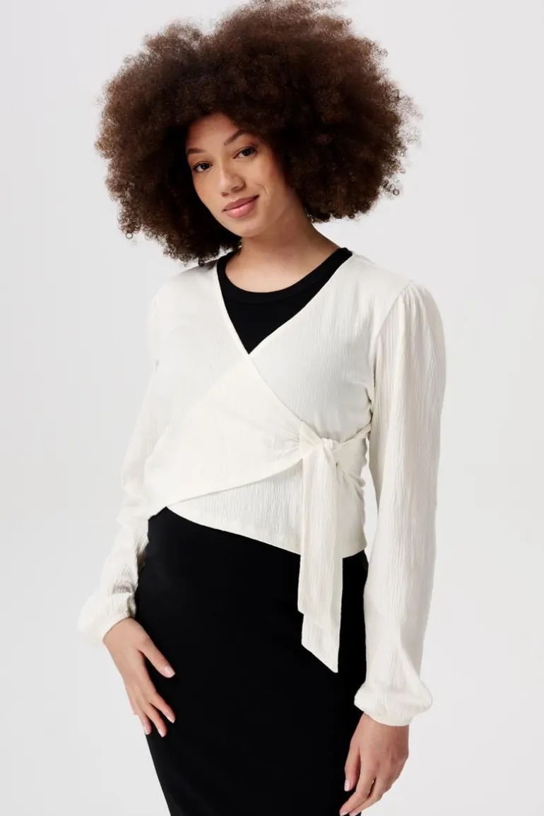 voedingsshirt_jahnell__cr_6.webp Noppies Shirts | Shirts<Voedingsshirt Jah-Nell - Cream