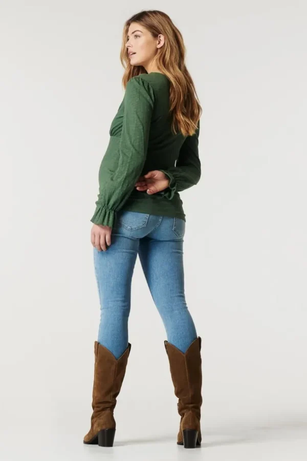 Noppies Shirts | Shirts<Voedingsshirt Kuna - Duck Green