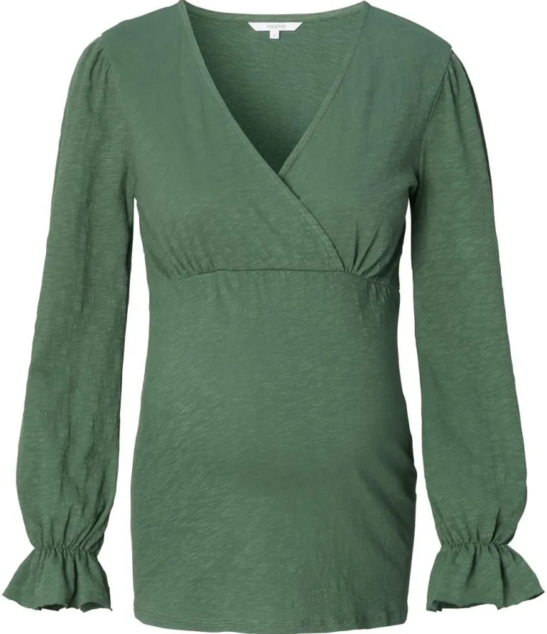 voedingsshirt_kuna__duck__12.webp Noppies Shirts | Shirts<Voedingsshirt Kuna - Duck Green