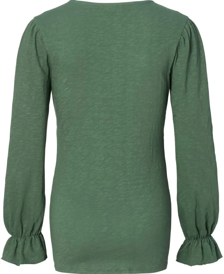 voedingsshirt_kuna__duck__13.webp Noppies Shirts | Shirts<Voedingsshirt Kuna - Duck Green