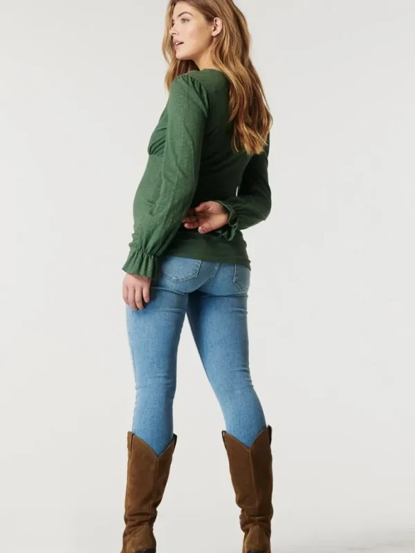 Noppies Shirts | Shirts<Voedingsshirt Kuna - Duck Green