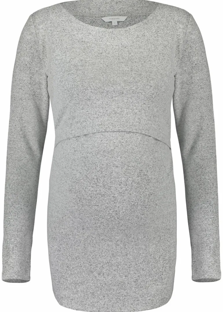 voedingsshirt_lane__grey__10.webp Noppies Shirts<Voedingsshirt Lane - Grey Melange