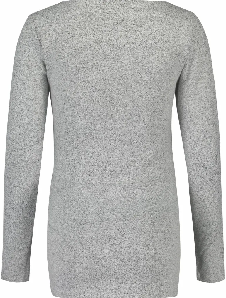 voedingsshirt_lane__grey__3.webp Noppies Shirts<Voedingsshirt Lane - Grey Melange