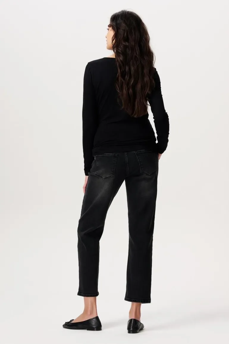 voedingsshirt_langu__blac_1.webp Noppies Shirts | Shirts<Voedingsshirt Langu - Black