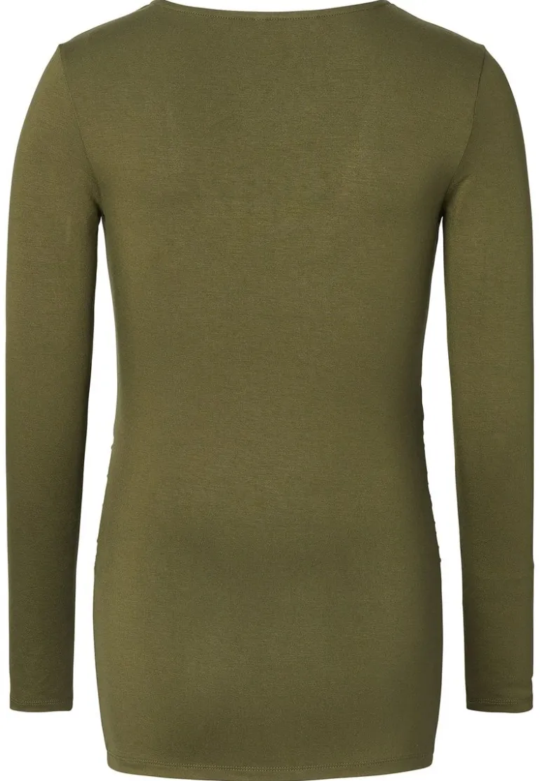 voedingsshirt_odellal__da_10.webp Noppies Shirts | Shirts<Voedingsshirt Odellal - dark olive